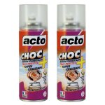 Lot de 2 arosols acto choc : pour une maison sans insectes -