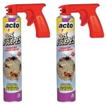 Lot de 2 aérosol acto spécial nids de guepes - efficacité professionnelle - volume spécial frelons asiatiques ... Lot de 2 aérosol acto spécial nids de guepes - efficacité professionnelle - volume spécial frelons asiatiques ...