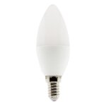 Ampoule led flamme - zenitech - zenitech - 52w (e14) - 470 lm - 2700k (blanc chaud)