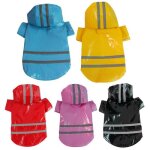 Manteau imperméable pour chien - lot de 2 - teddy bichon corgi - jaune et rose - polyester - réfléchissant ... Manteau imperméable pour chien - lot de 2 - teddy bichon corgi - jaune et rose - polyester - réfléchissant ...