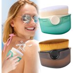 Lot de 2 applicateurs de cr�me solaire pour enfant avec capuchons de protection pinceau � cr�me solaire ...