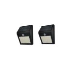Lot de 2 appliques solaires murales extérieur led kyf - avec détecteur de mouvement Lot de 2 appliques solaires murales extérieur led kyf - avec détecteur de mouvement