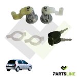 (lot de 2) barillet serrure de porte avant gauche et droite compatible avec clio ii 2 de 1998 à 2016 ... (lot de 2) barillet serrure de porte avant gauche et droite compatible avec clio ii 2 de 1998 à 2016 ...