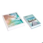 Lot de 2 bo�tes en forme de livre 33x25cm - atmosphera cr�ateur dint�rieur