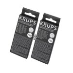 Lot de 2 boites de pastilles nettoyantes pour cafetire krups rowenta magimix - accessoires et entretien ...
