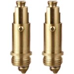 Lot de 2 bondes � ressort en laiton pour bonde de baignoire pop up click clackpour bonde clic clac pour ...