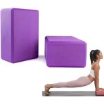 Briques yoga - violet - eva haute densité - flexible - bonne adhérence Briques yoga - violet - eva haute densité - flexible - bonne adhérence