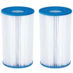 Lot de 2 cartouches filtres type a / c summer waves