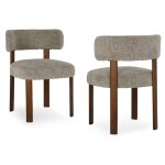 Colamy chaise - lot 2 chaises lat�rales en bois chaises de cuisine vintage style ferme avec dossier ouvert ...