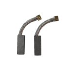 Lot de 2 charbons moteur - numatic et miele - 11x6mm - compatible aspirateurs - mixte