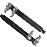 Lot de 2 compresseurs de ressorts universels - outil professionnel pour ressorts de voiture