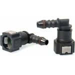 Lot de 2 connecteur de tuyau de carburant de voiture raccord durite essence connecteur rapide � 90 degr�s ...