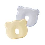 Lot de 2 coussin bb anti tte plate oreiller mmoire de forme par la plagiocphalie et traitement (bleu ...