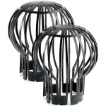 Lot de 2 crapaudines terre jardin pour protger vos gouttires des feuilles