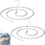Lot de 2 crochets en spirale ronds parfaits pour les couvertures housses de couette draps couvre - lits ...