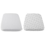 Lot de 2 draps - housse next2me chicco new panda dim 50x83 cm