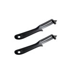 Lot de 2 �plucheurs multifonctions pour l�gumes 19 cm fackelmann basic