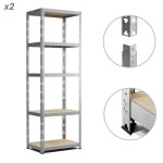 Lot de 2 etagres de rangement modulables et polyvalentes pour atelier garage cave. . . charges lourdes ...