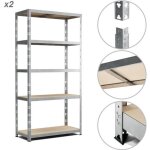 Lot de 2 etagres de rangement modulables et polyvalentes pour atelier garage cave. . . charge lourde ...