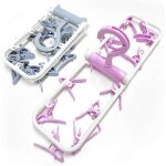 Lot de 2 �tendoirs � linge 12 clips �tendoir � linge pliable pour chaussettes et sous - v�tements