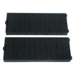 Lot de 2 filtres a charbon airlux 247x93x240mm cr240