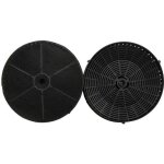 Filtre  charbon (2pcs) type 57 / cfc038668 / amc072 par allspares