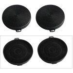 Lot de 2 filtres � charbon hotte airlux glem 210mm cr200