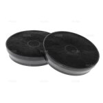 Lot de 2 filtres  charbon hotte beko cwb6420x cwb9420