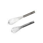 Lot de 2 fouets de cuisine ou de pâtisserie en inox 25 cm et 30 cm fm professional pâtisserie Lot de 2 fouets de cuisine ou de pâtisserie en inox 25 cm et 30 cm fm professional pâtisserie