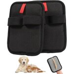 Lot de 2 gants magn�tiques antistatiques anti - poils chiens chats pour canap� meubles tapis si�ge