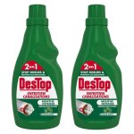 Lot de 2 gels entretien canalisations - fosse septique - 750 ml parfum menthe