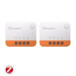 Lot de 2 interrupteur intelligent - sonoff - zbminil2 - zigbee 3. 0 - pas de fil neutre - contr�le bidirection ...