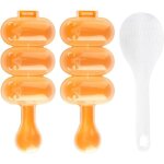 Lot de 2 moules � boulettes de riz et 1 cuill�re � riz machine de moulage de boulettes de riz kit de ...