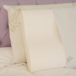 Lot de 2 oreillers ergonomique cervical à mémoire de forme 40x70 cm déhoussable - aloe vera Lot de 2 oreillers ergonomique cervical à mémoire de forme 40x70 cm déhoussable - aloe vera