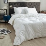 Lot de 2 oreillers 45 x 70 cm blanrêve gamme polycoton confort traité anti acarien soft & care Lot de 2 oreillers 45 x 70 cm blanrêve gamme polycoton confort traité anti acarien soft & care