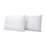Lot de 2 oreillers grand palace 45x70 cm fibres creuses polyester