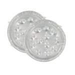 Lot de 2 packs de 10 plats  escargots - fackelmann - aluminium - 175 cm