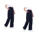 Lot de 2 pantalons de jogging femme comeor bleu marine