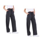 Lot de 2 pantalons de jogging femme comeor gris fonc�