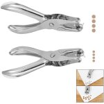 Lot de 2 perforatrices - 3 mm 6 mm - pince � perforer - perforatrices en m�tal - perforatrice pour papier ...