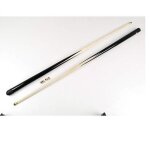 Lot de 2 petites queues de billard / snooker 91 cm avec 4 embouts visss 11 mm