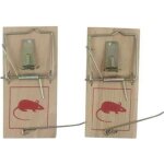Lot de 2 piges  souris tapette  souris efficace et puissant en bois pige fiable en bois avec un systme ...