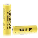 Lot de 2 piles 3. 7v #18650 - 9900mah