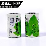 Lot de 2 pile accu batterie cr2 lithium (cr15270) 3v 800mah eunicell Lot de 2 pile accu batterie cr2 lithium (cr15270) 3v 800mah eunicell
