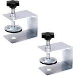 Lot de 2 pinces de tiroir en acier inoxydable pour le travail du bois et le bricolage serre - joints ...