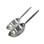 Lot de 2 poêles inox de 24 cm et 28 cm elo profi therm Lot de 2 poêles inox de 24 cm et 28 cm elo profi therm