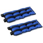 Poids de chevilles et poignets - fitness - lot de 2 - 15 à 4 kg - tissu oxford - réglables Poids de chevilles et poignets - fitness - lot de 2 - 15 à 4 kg - tissu oxford - réglables