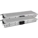 Lot de 2 rampes pliables en acier galvanis 160cm - charge max 500 kg / paire - brick