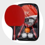 Lot de 2 raquettes de ping - pong balles de tennis de table 2 raquettes de ping - pong et 3 balles avec ... Lot de 2 raquettes de ping - pong balles de tennis de table 2 raquettes de ping - pong et 3 balles avec ...