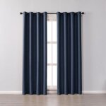 Lot de 2 rideaux occultants thermique � oeillet solide d�coration de fen�tre pour chambre 150 x 250 cm ...
